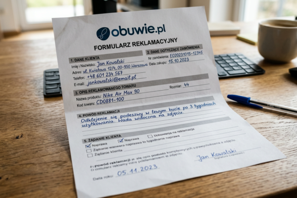 Reklamacja w eobuwie – jak złożyć wniosek i skutecznie dochodzić swoich praw w 2026 roku?