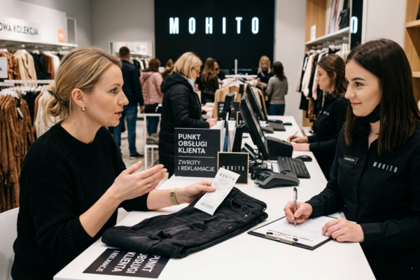 Mohito: reklamacja i zwrot towaru. Kompletny przewodnik krok po kroku (2026)